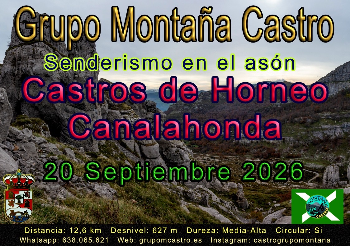 Senderismo en el Asón  con el Grupo de Montaña Castro