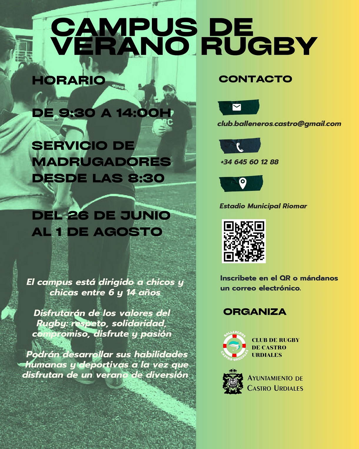 Campus de Verano RUGBY