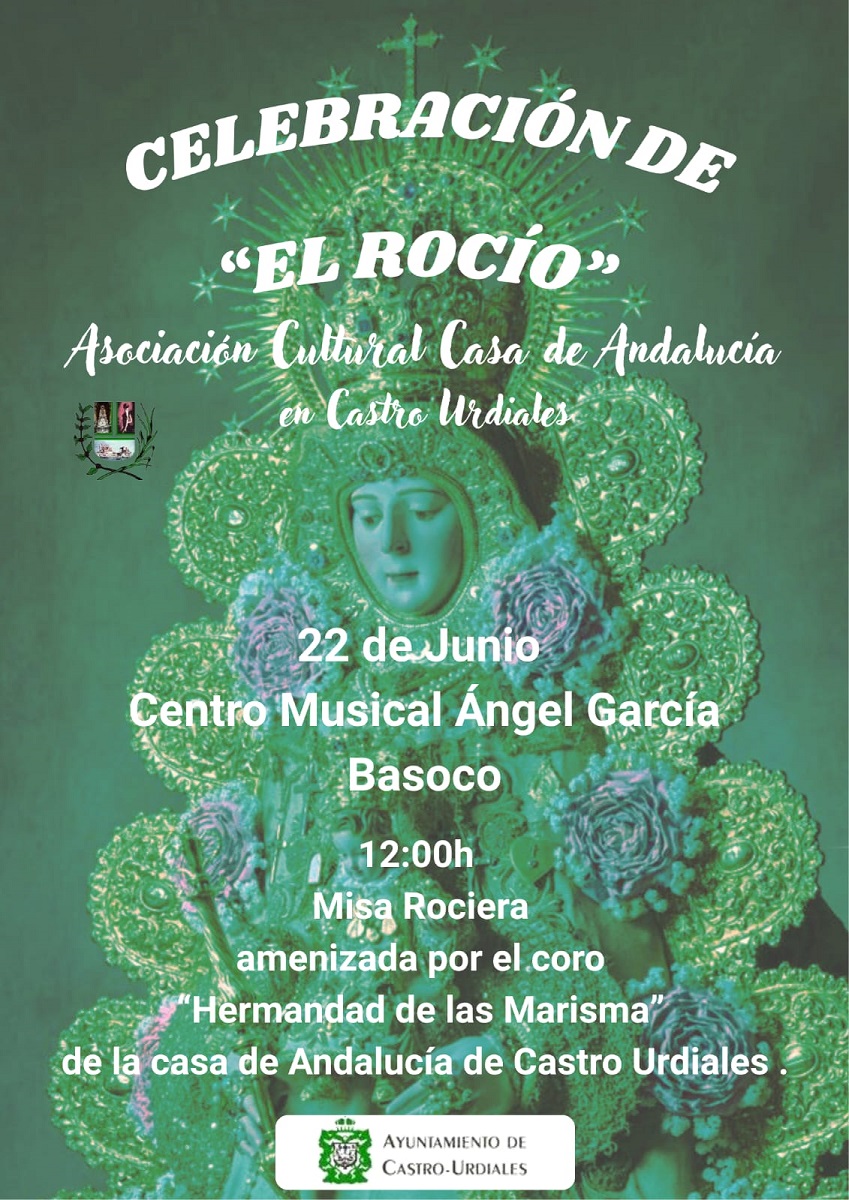 Celebración del "El Rocío". Misa cantada