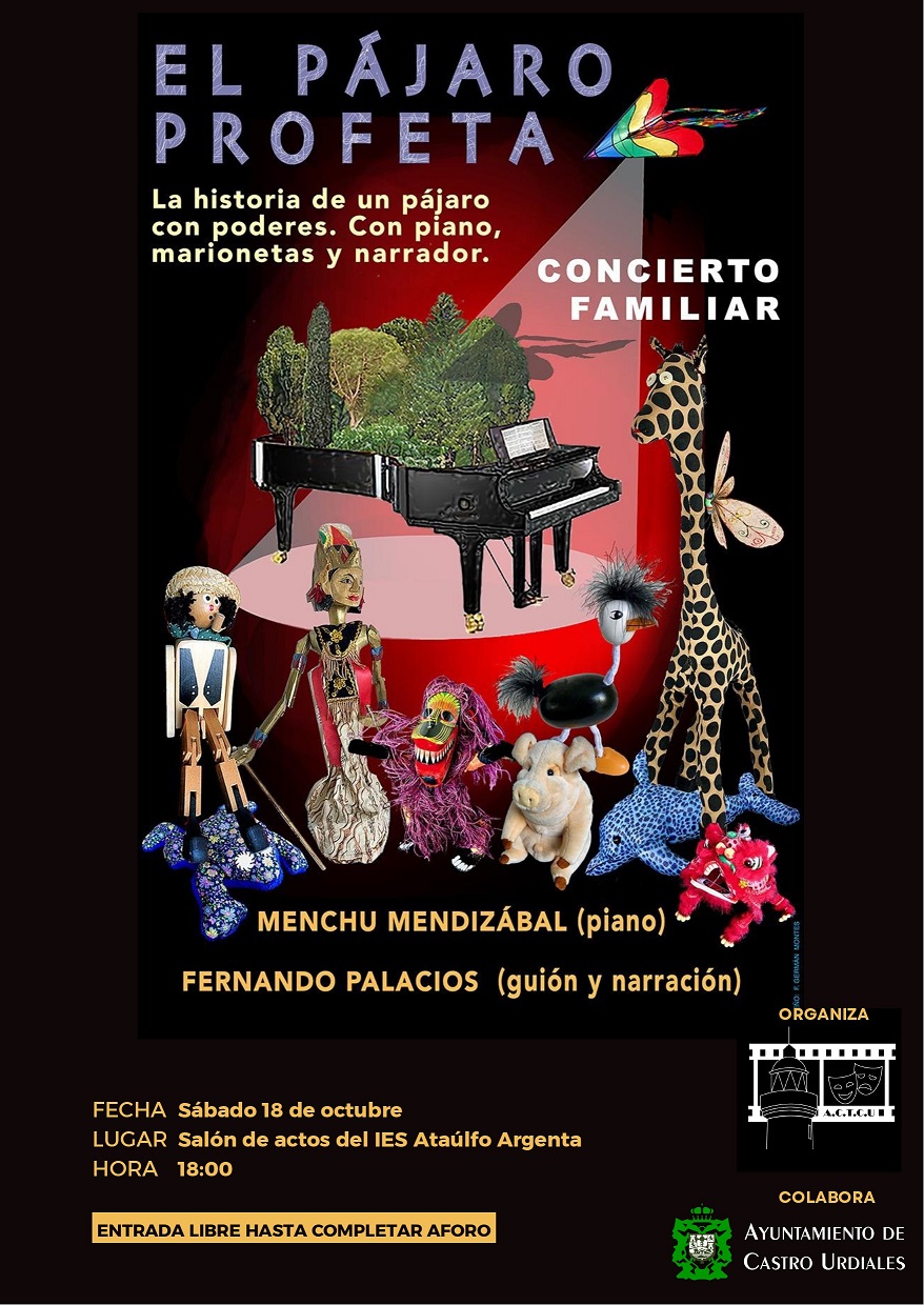 Concierto familiar "El pájaro profeta" 