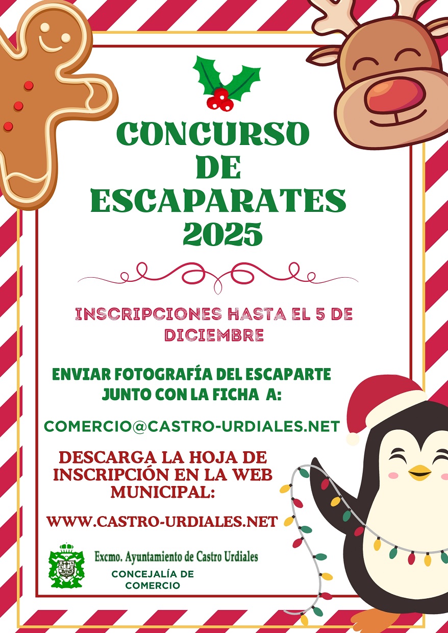 Concurso de escaparates <br> Navidad 2025</br>