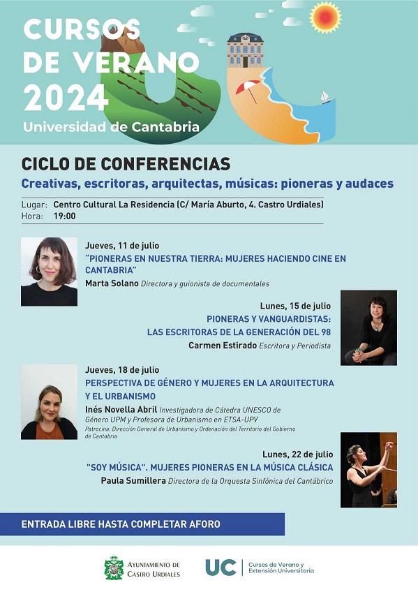 Conferencia "Soy música". Mujeres  pioneras en la música clásica de Paula Sumillera