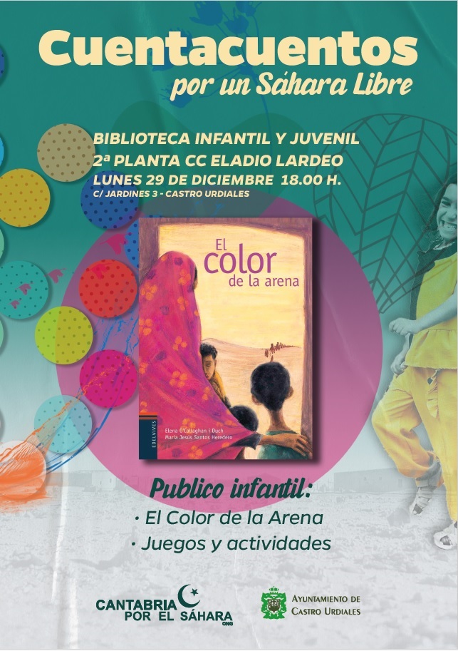 Cuentacuentos por un Sáhara Libre. "El color de la arena"