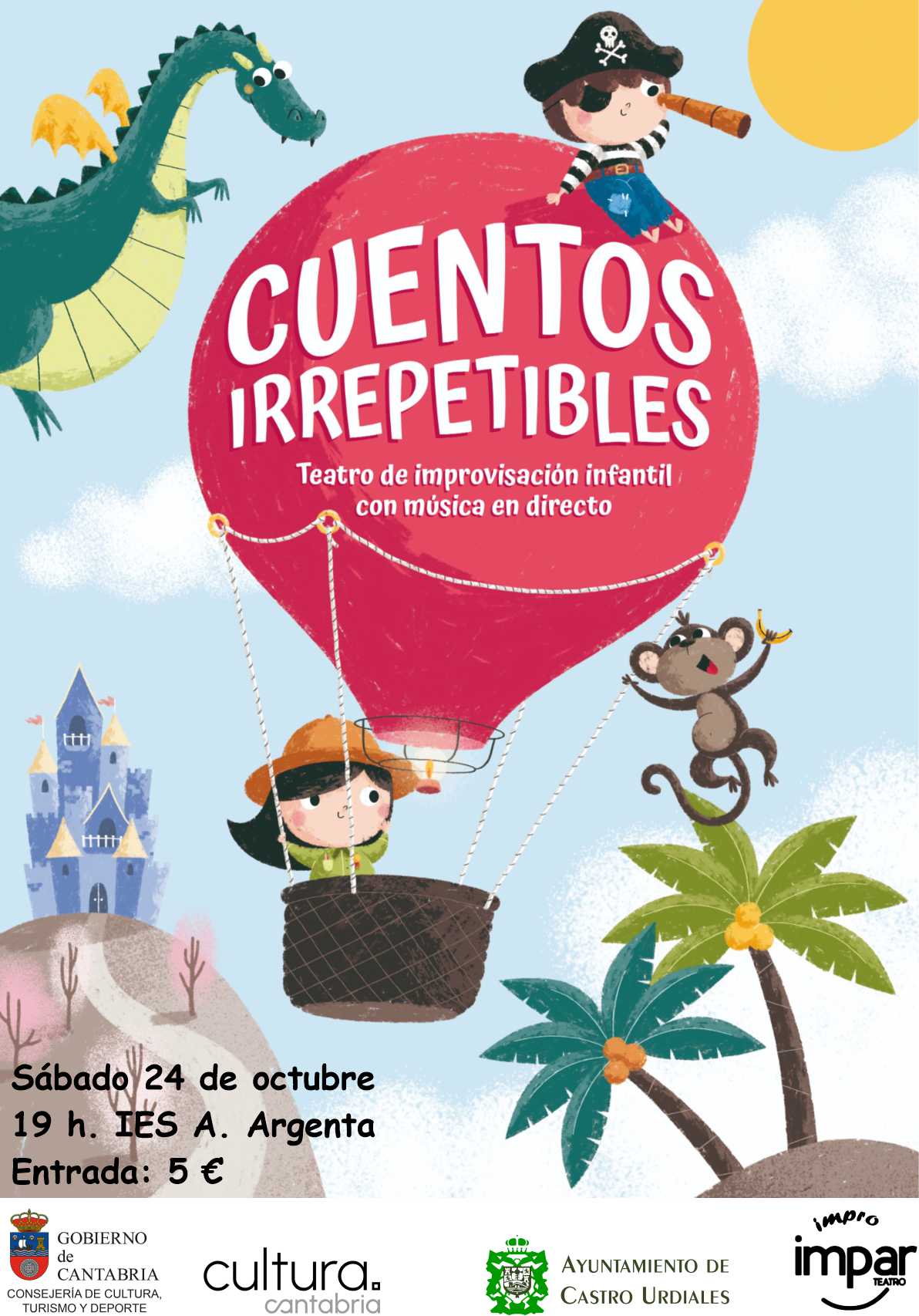 Cuentos irrepetibles con "Impro Impar Teatro"