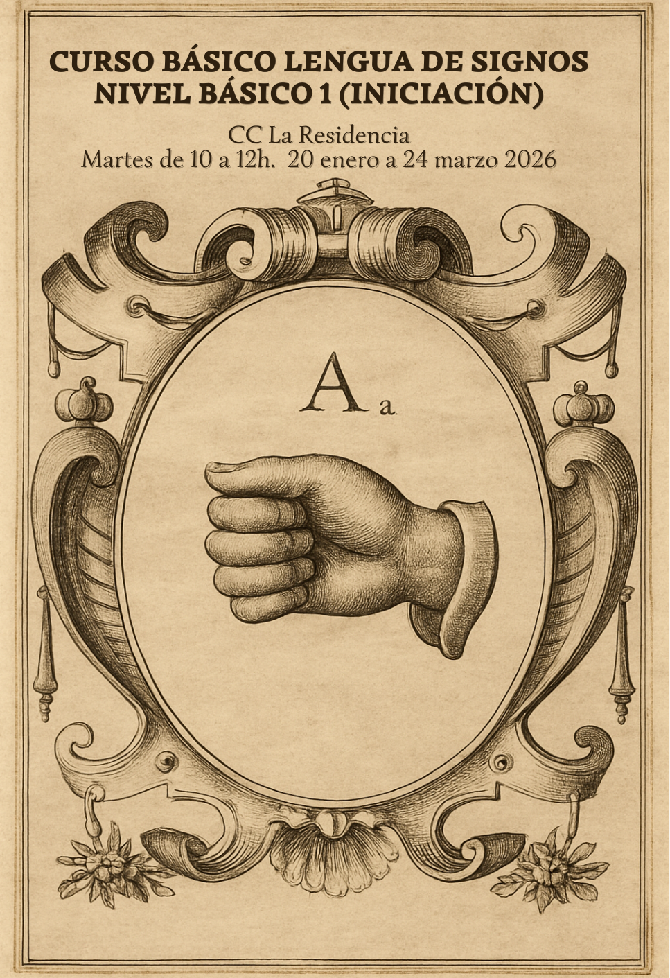 Cursos de lengua de signos de nivel básico (iniciación) 