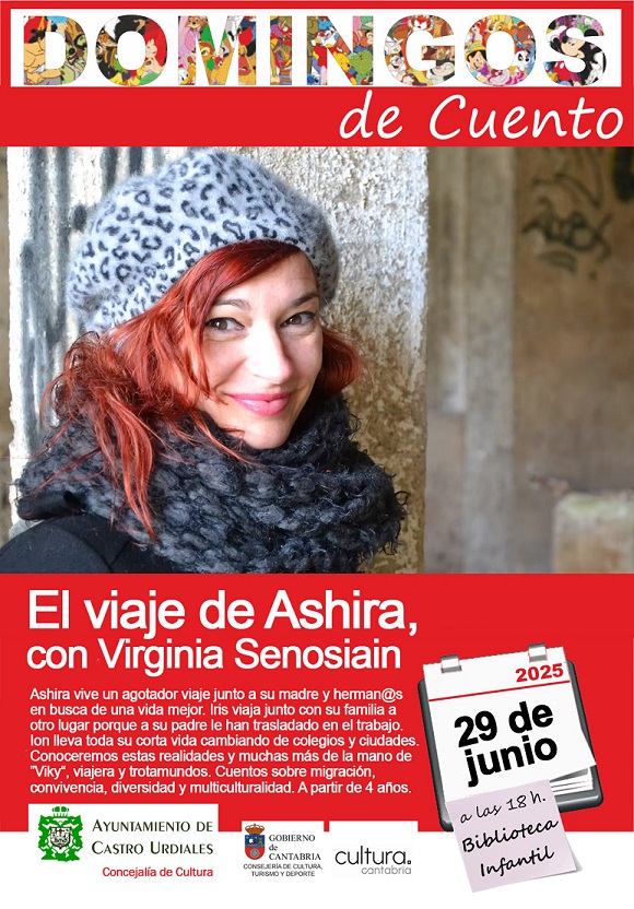 Domingos de cuento con "EL VIAJE DE ASHIRA" de Virginia Senosiain 