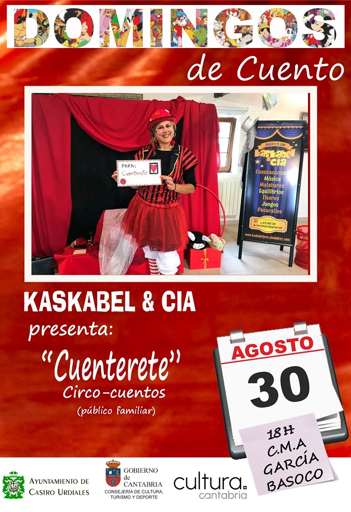 Domingos de Cuento  - Circo-cuentos "Cuenterete" de Kaskabel y Cía