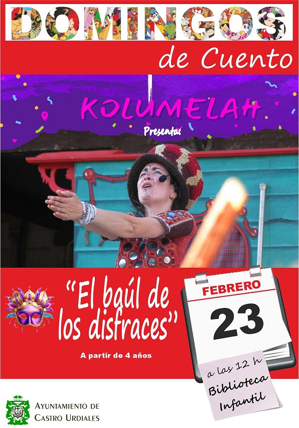 Domingos de Cuento  "El baúl de los disfraces" con Kolumelah