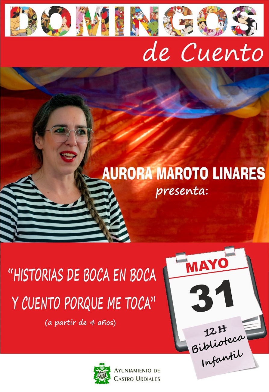 Domingos Cuento  - "Historias de boca en boca y cuento porque me toca" con Autora Maroto 
