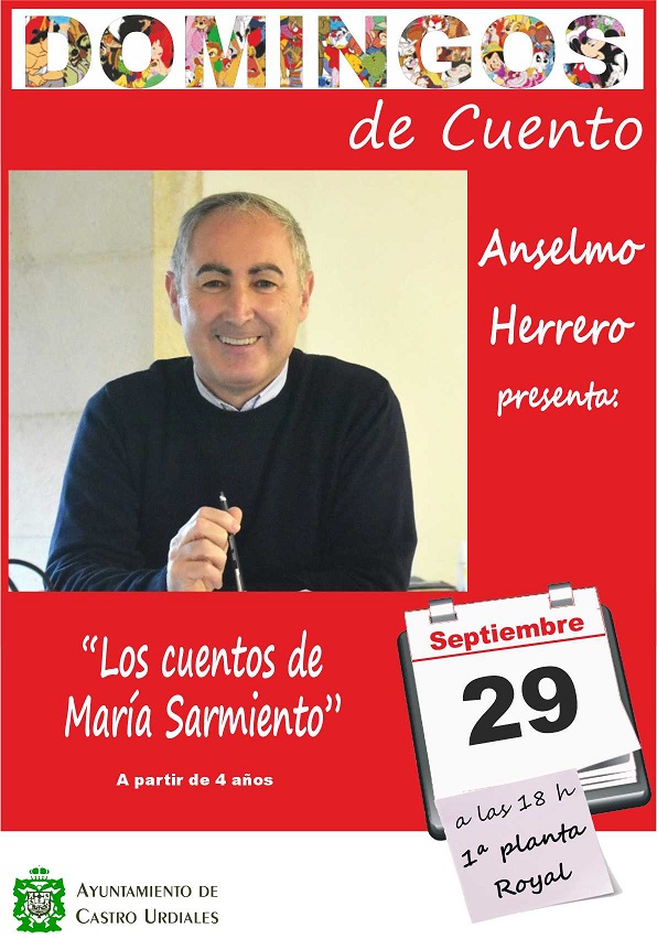 Domingos de Cuento  "Los Cuentos de María Sarmiento" con Anselmo Herrero