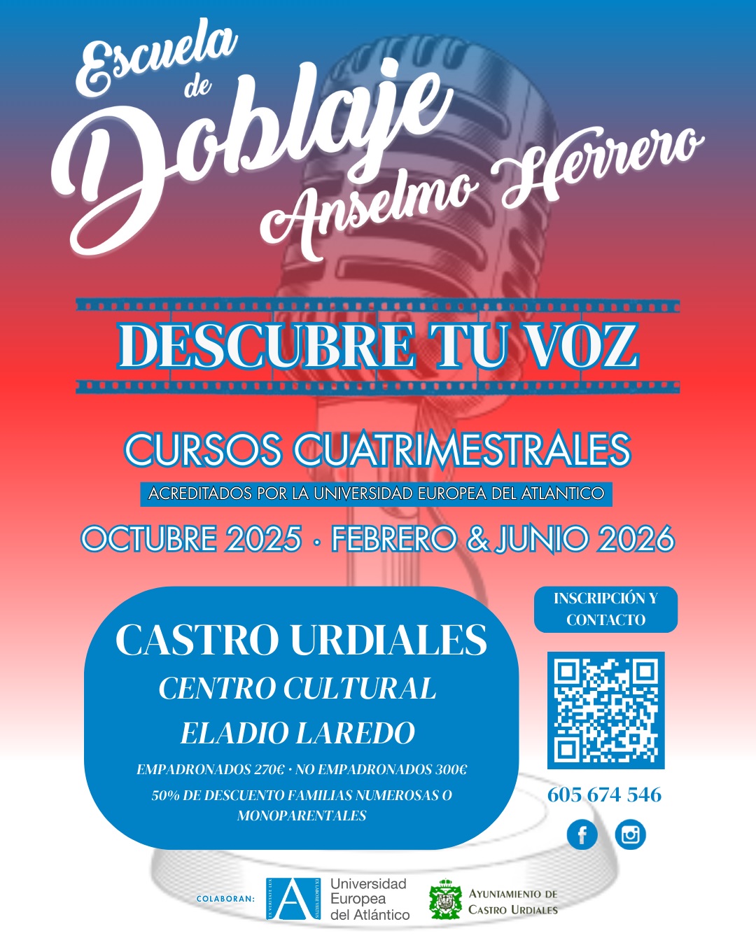 Escuela de Doblaje Anselmo Herrero - Curso 2025/2026