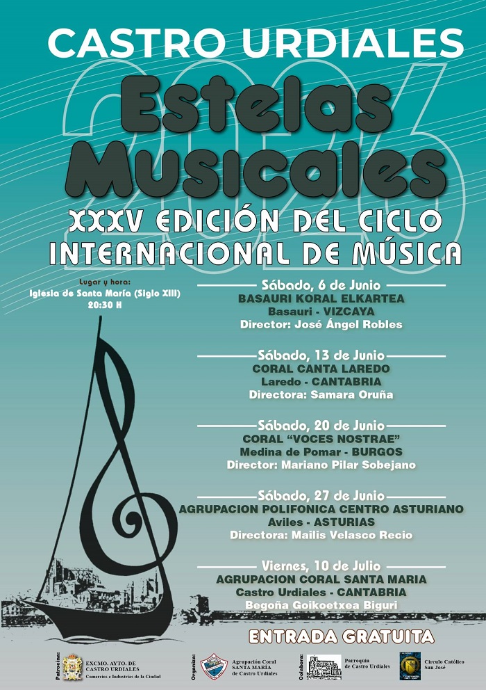 Estelas Musicales 2026  con la Agrupación Coral Santa María