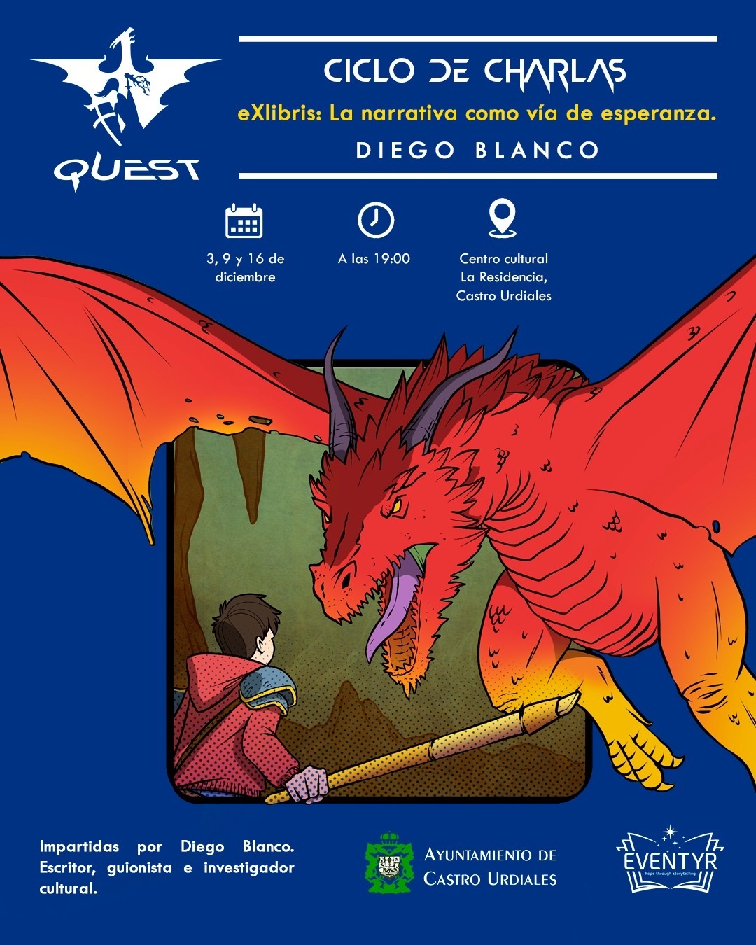 eXlibris: La narrativa como vía de esperanza por Diego Blanco