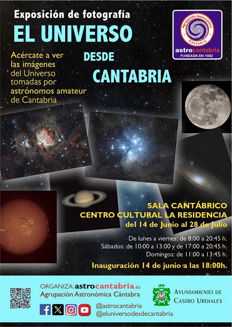 Exposición de fotografía "El universo desde Cantabria"