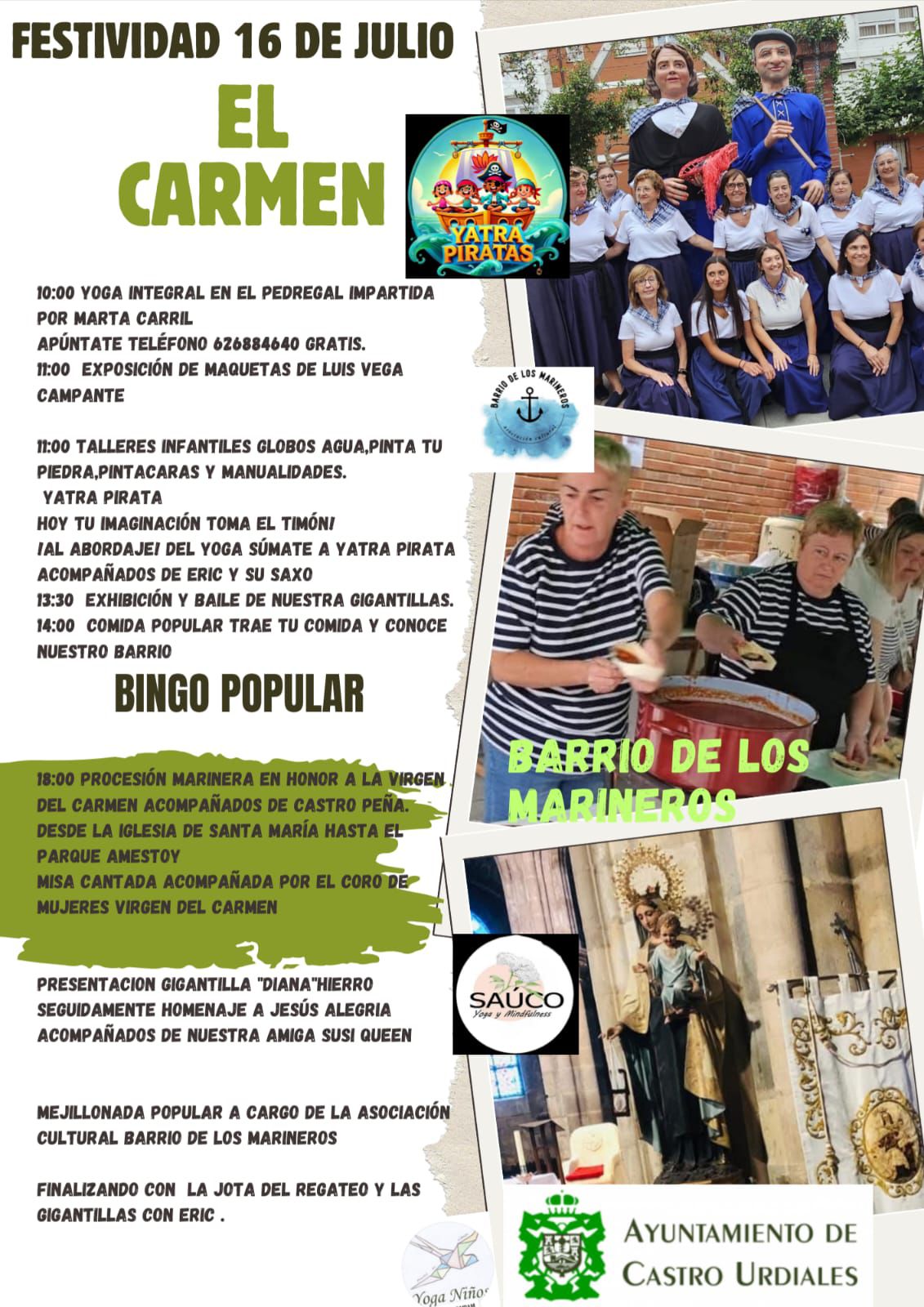 Festividad Virgen del Carmen