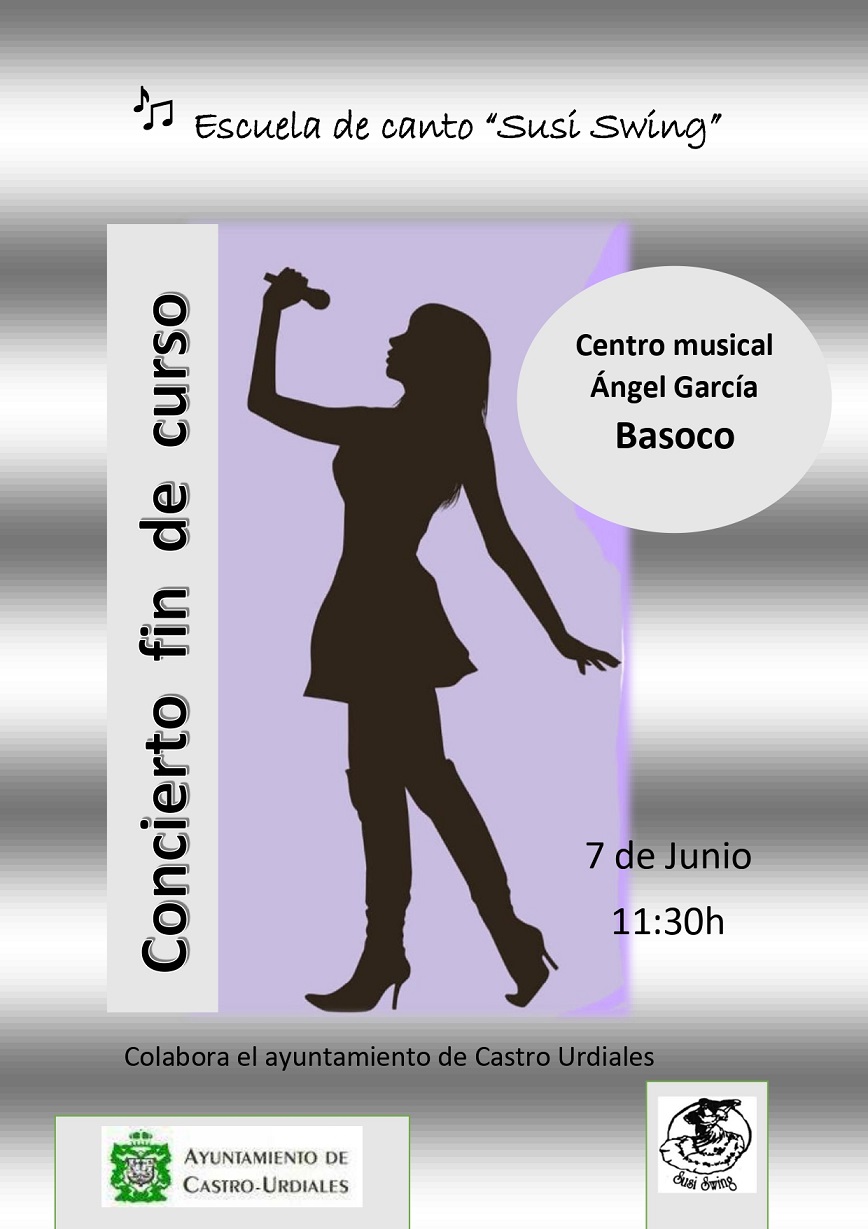 Concierto "Fin de Curso" de la Escuela de Canto "Susi Swing