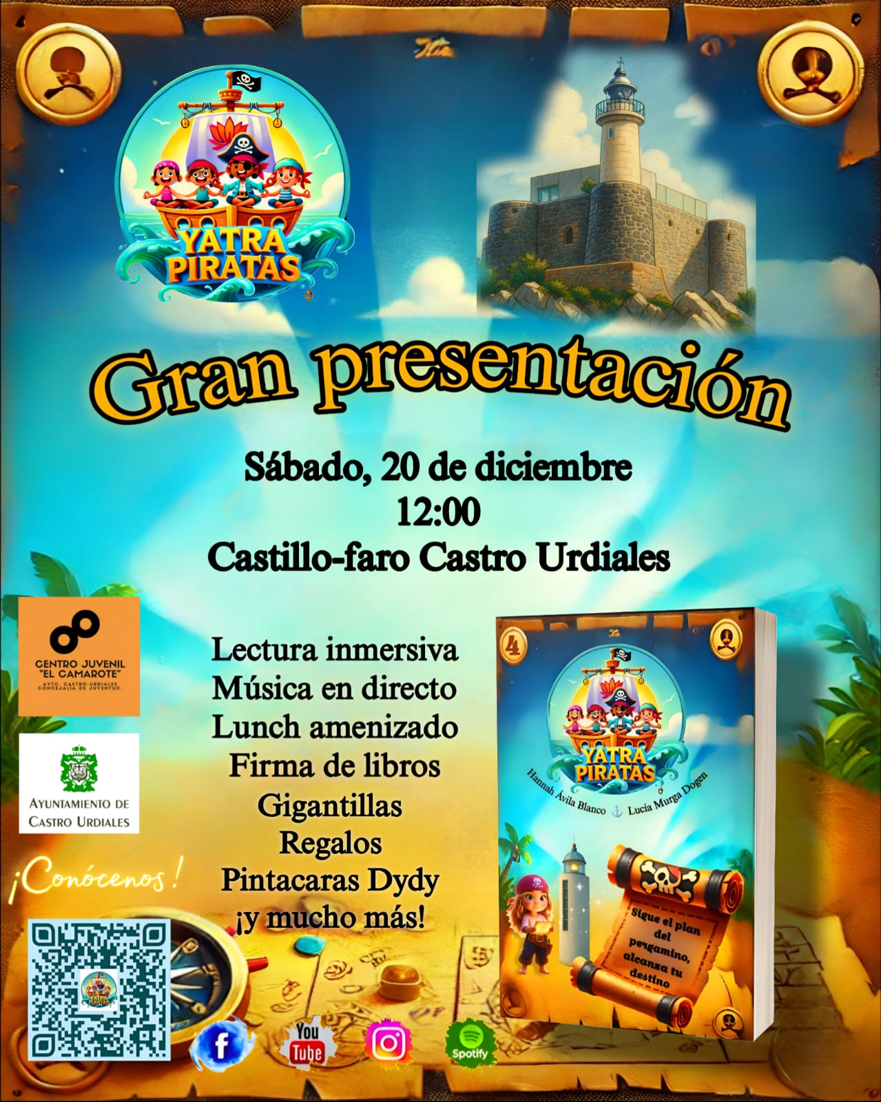Gran Presentación del Libro "Yatra Piratas"