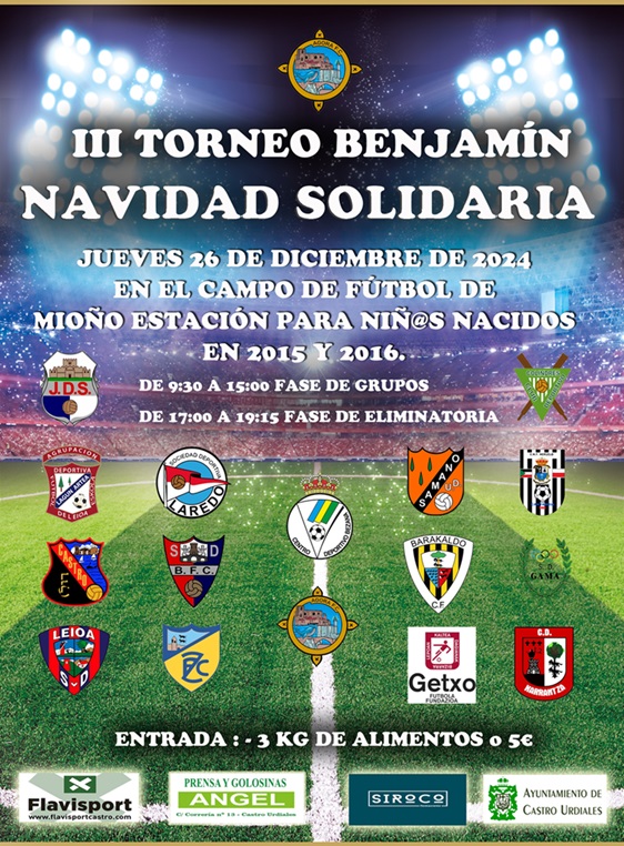 III Torneo de Benjamín NAVIDAD SOLIDARIA