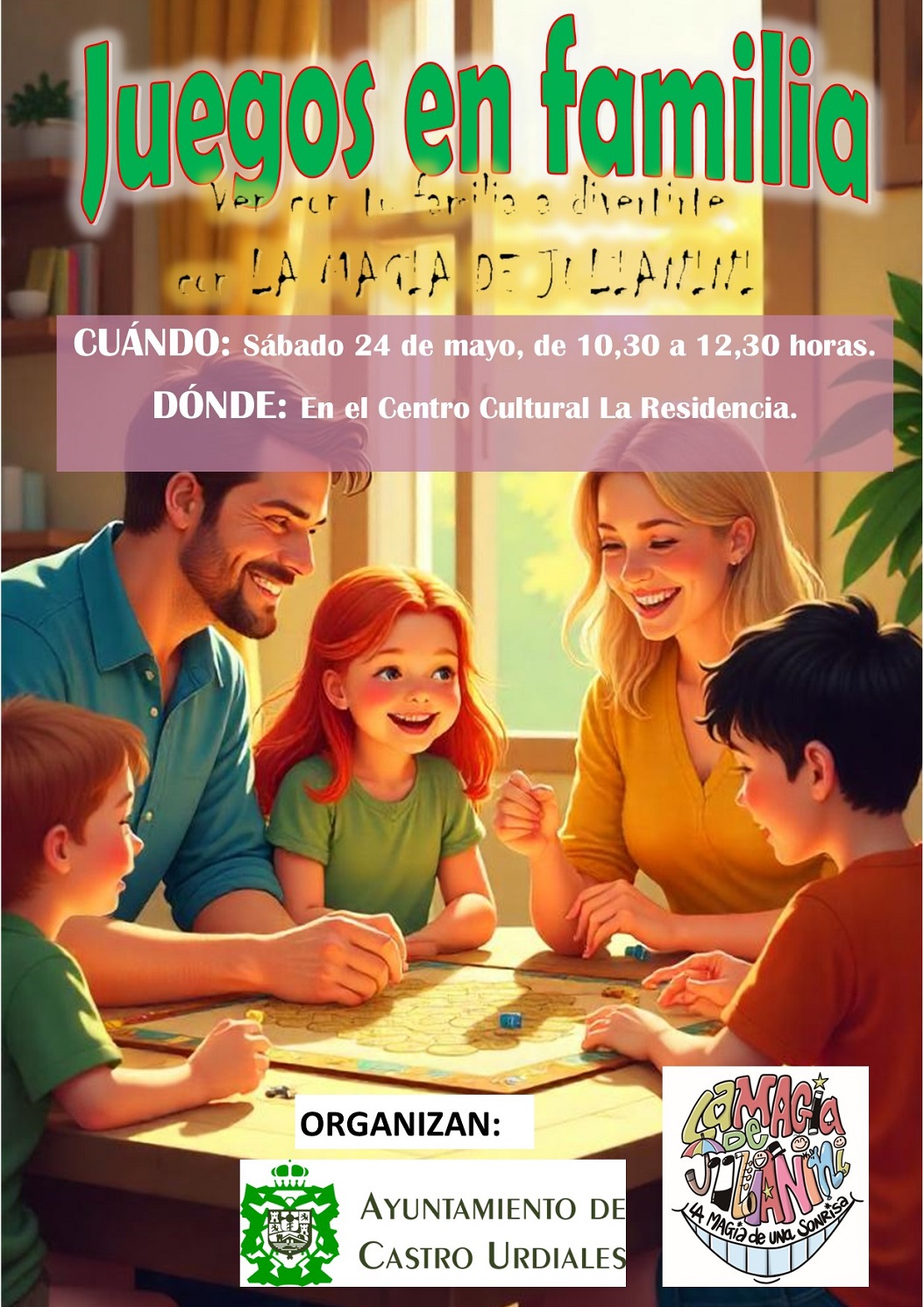 Juegos en familia con Julianini