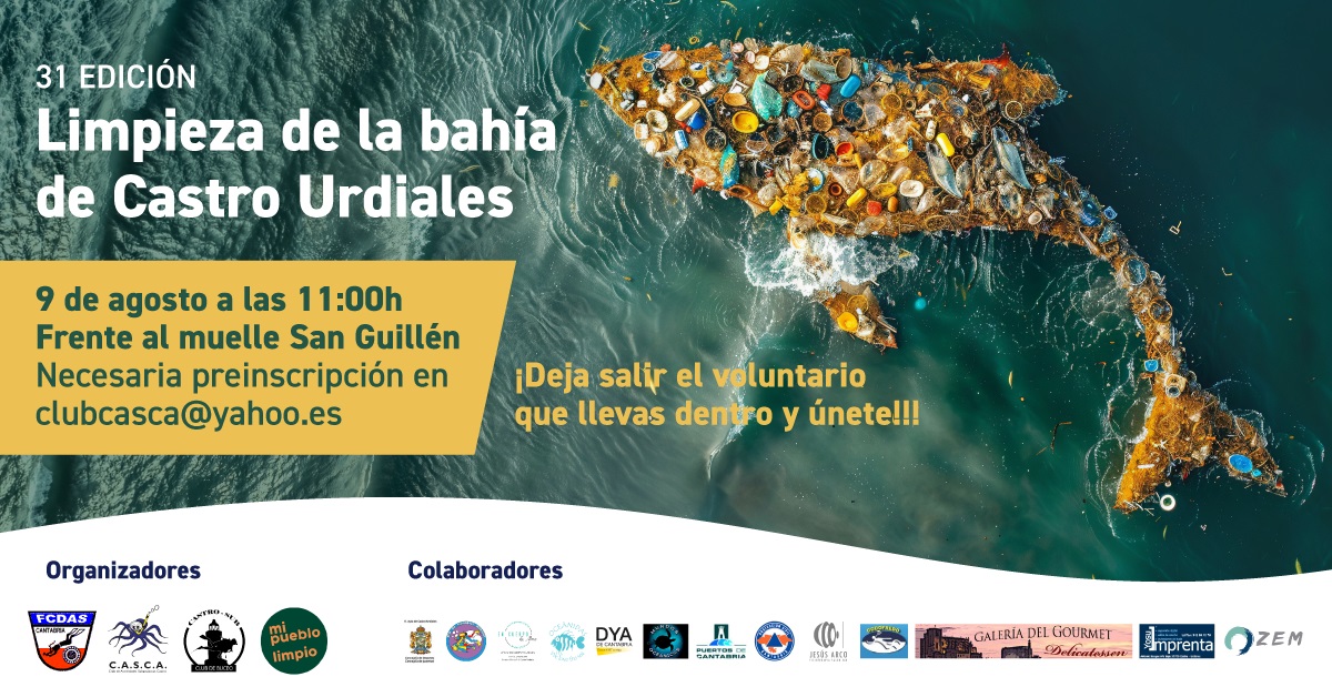 Limpieza de la bahía de Castro-Urdiales