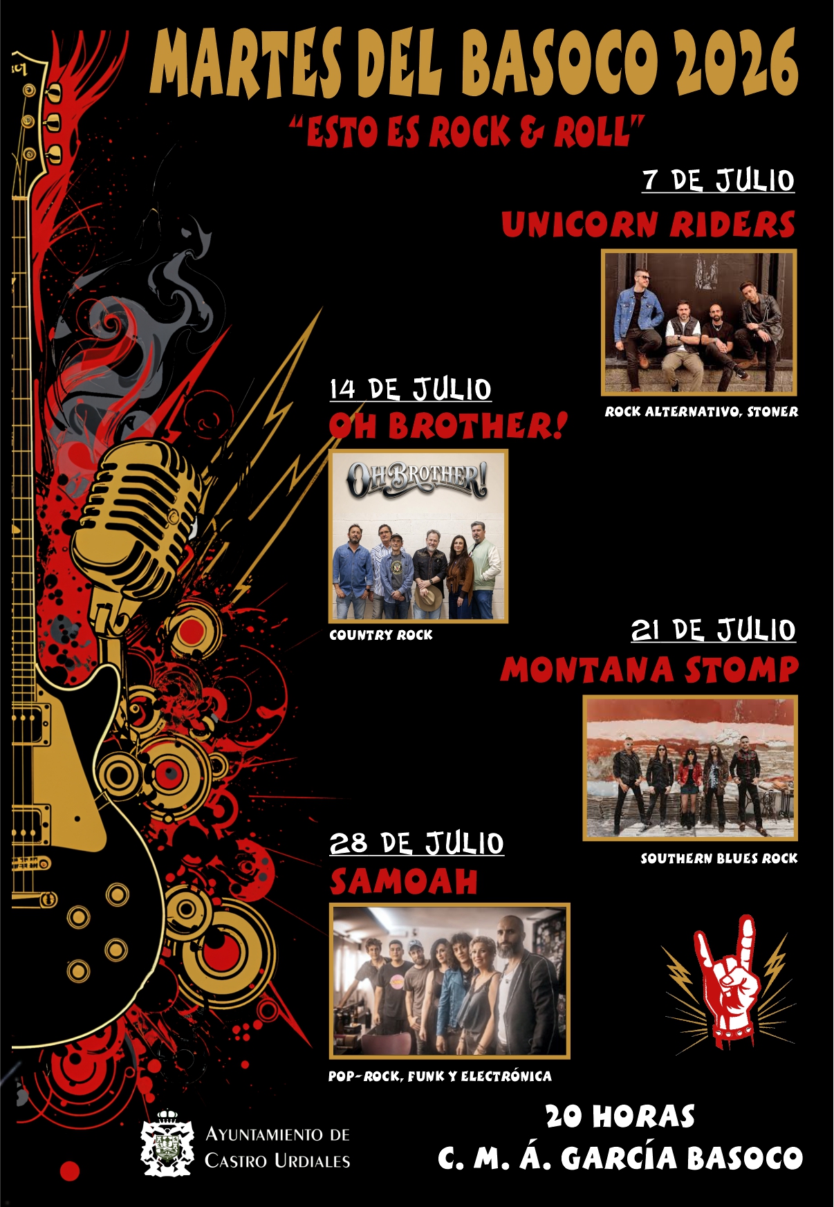 Los Martes del Basoco  2026, con Montana Stomp