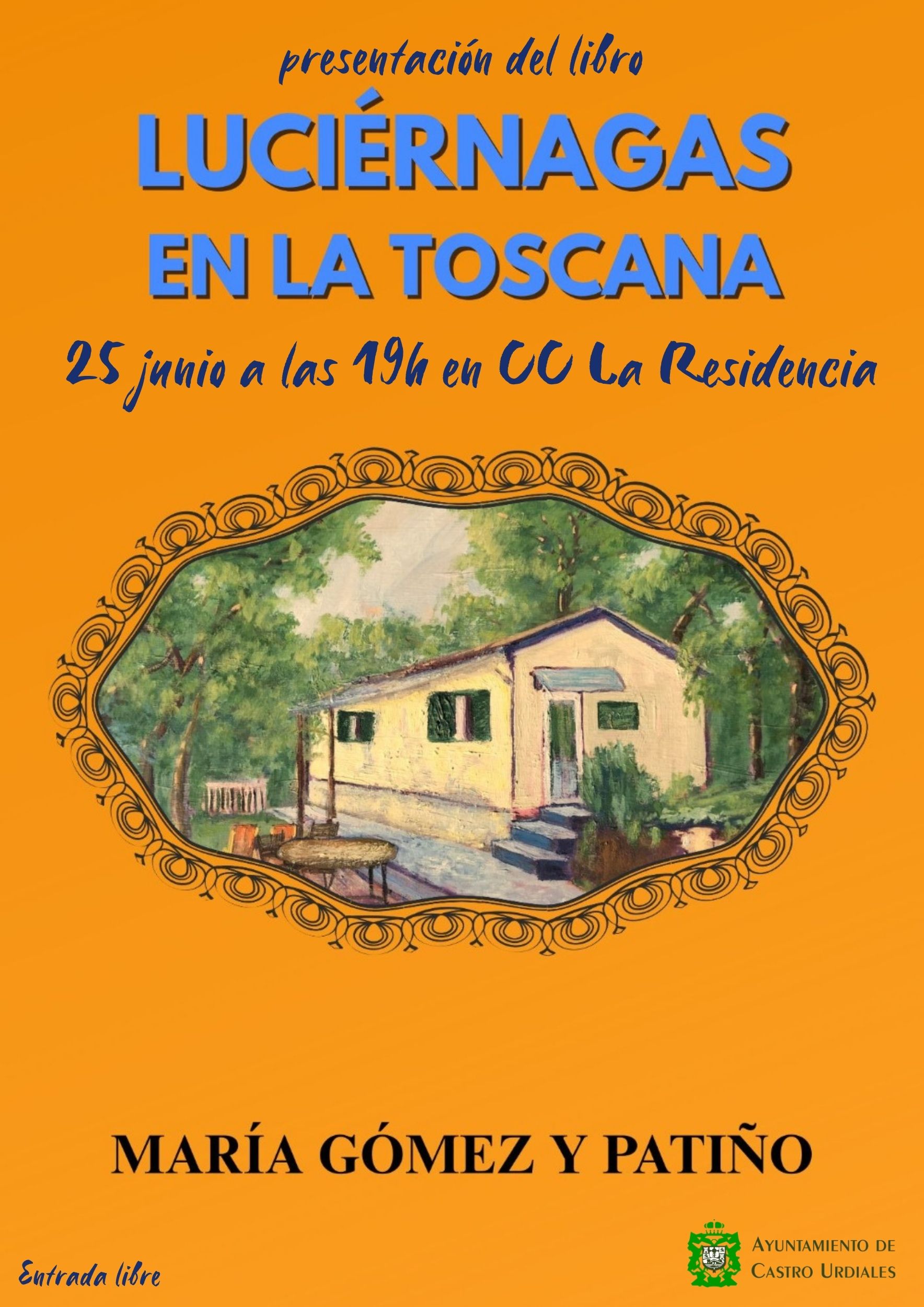 Presentación del libro "Luciérnagas en la Toscana" de María Gómez Patiño