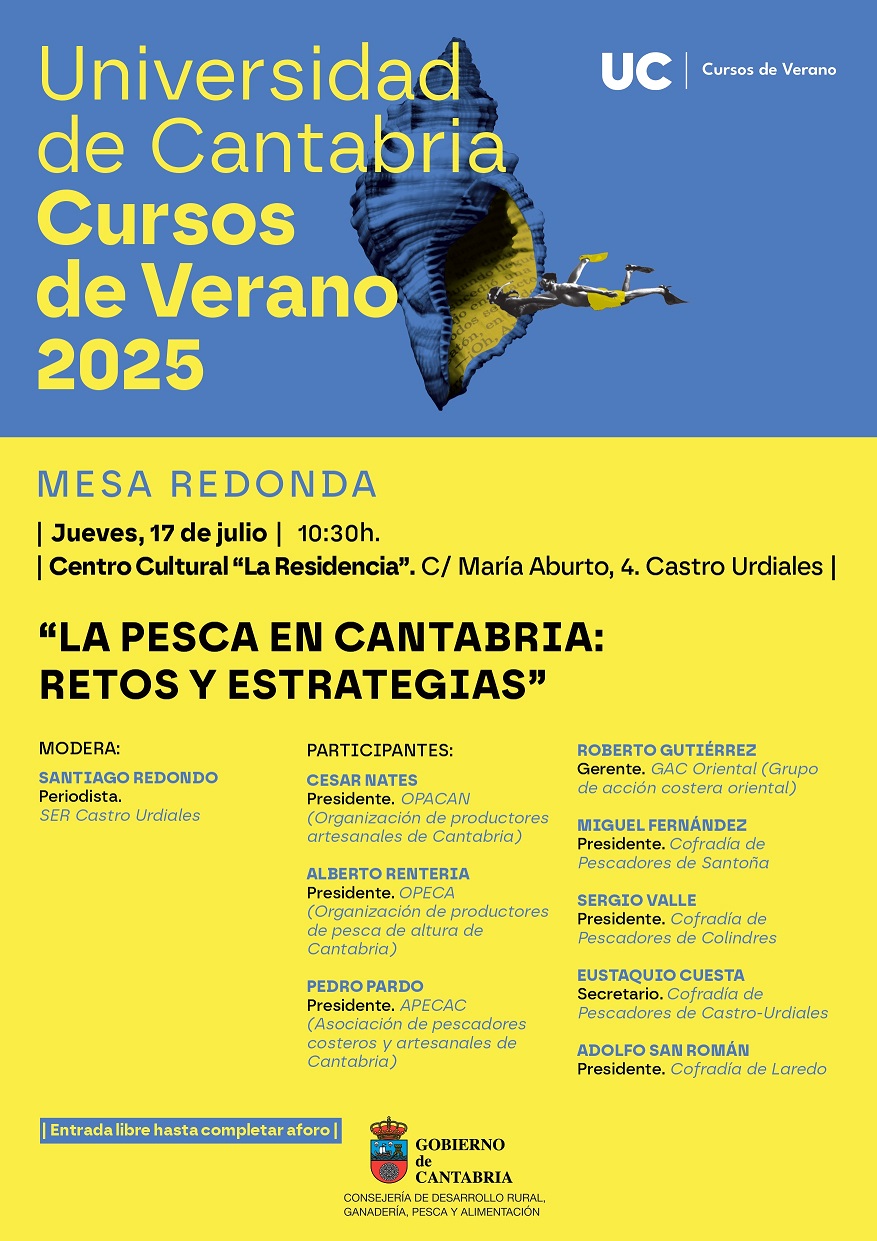 Mesa Redonda: La pesca en Cantabria: Retos y Estrategias"
