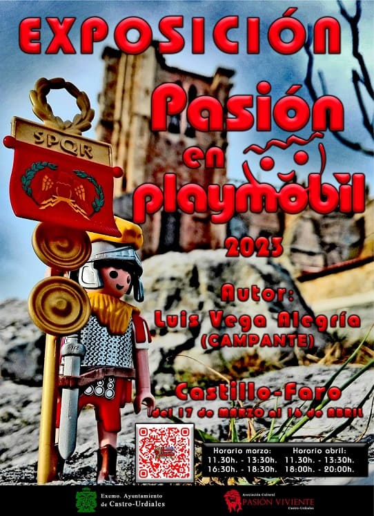 Exposición Pasión en Playmobil  de Luis Vega Alegría
