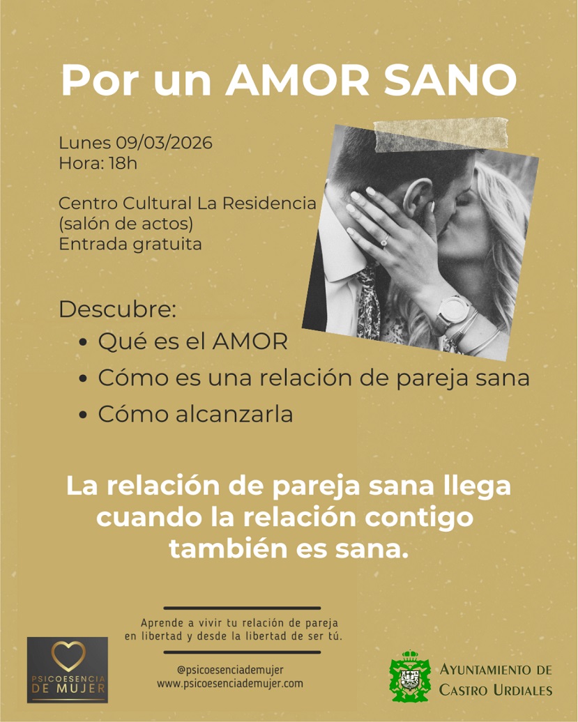 Conferencia "Por un amor Sano"