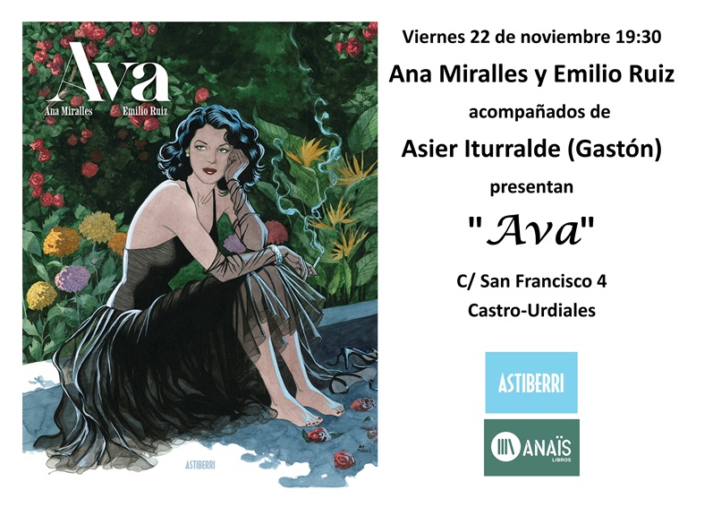 Presentación de Libro "Ava" de Ana Miralles y Emilio Ruiz