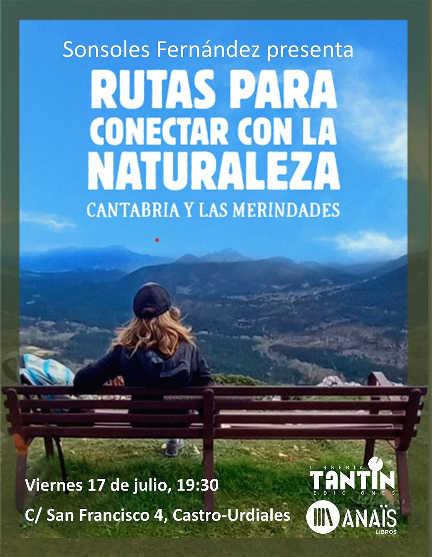 Presentación de la Guía "Rutas para conectar con la naturaleza" de Sonsoles Fernández