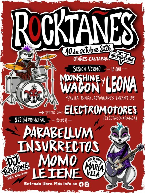ROCKTAÑES 2026 - V Aniversario