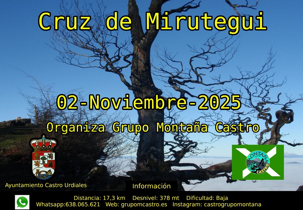 Salida  Cruz de Mirutegui (Álava)