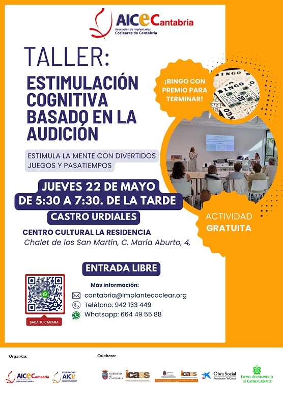 Taller de "Estimulación cognitiva basado en la Audición"
