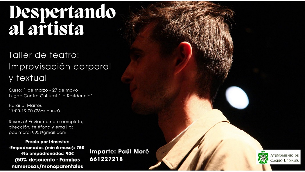 Taller de teatro "Despertando al artista"