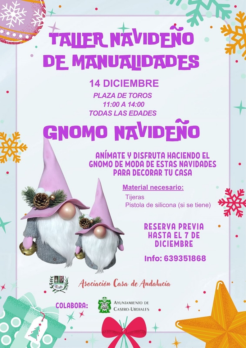 Taller Navideño de Manualidades