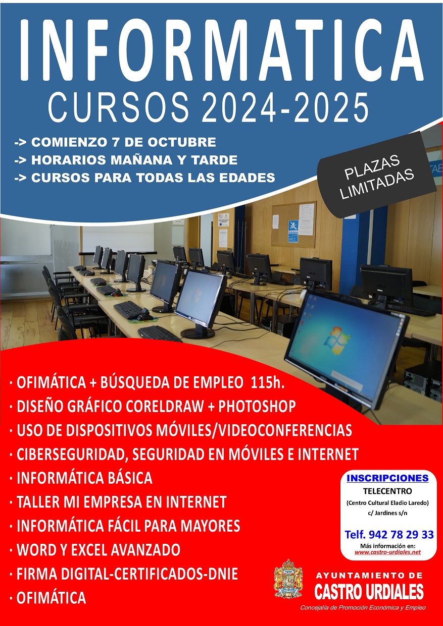 Cursos de Informática "Telecentro Eladio Laredo" 