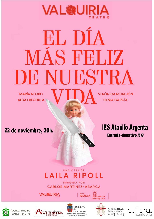 Valquiria Teatro presenta "El día más feliz de nuestra vida"