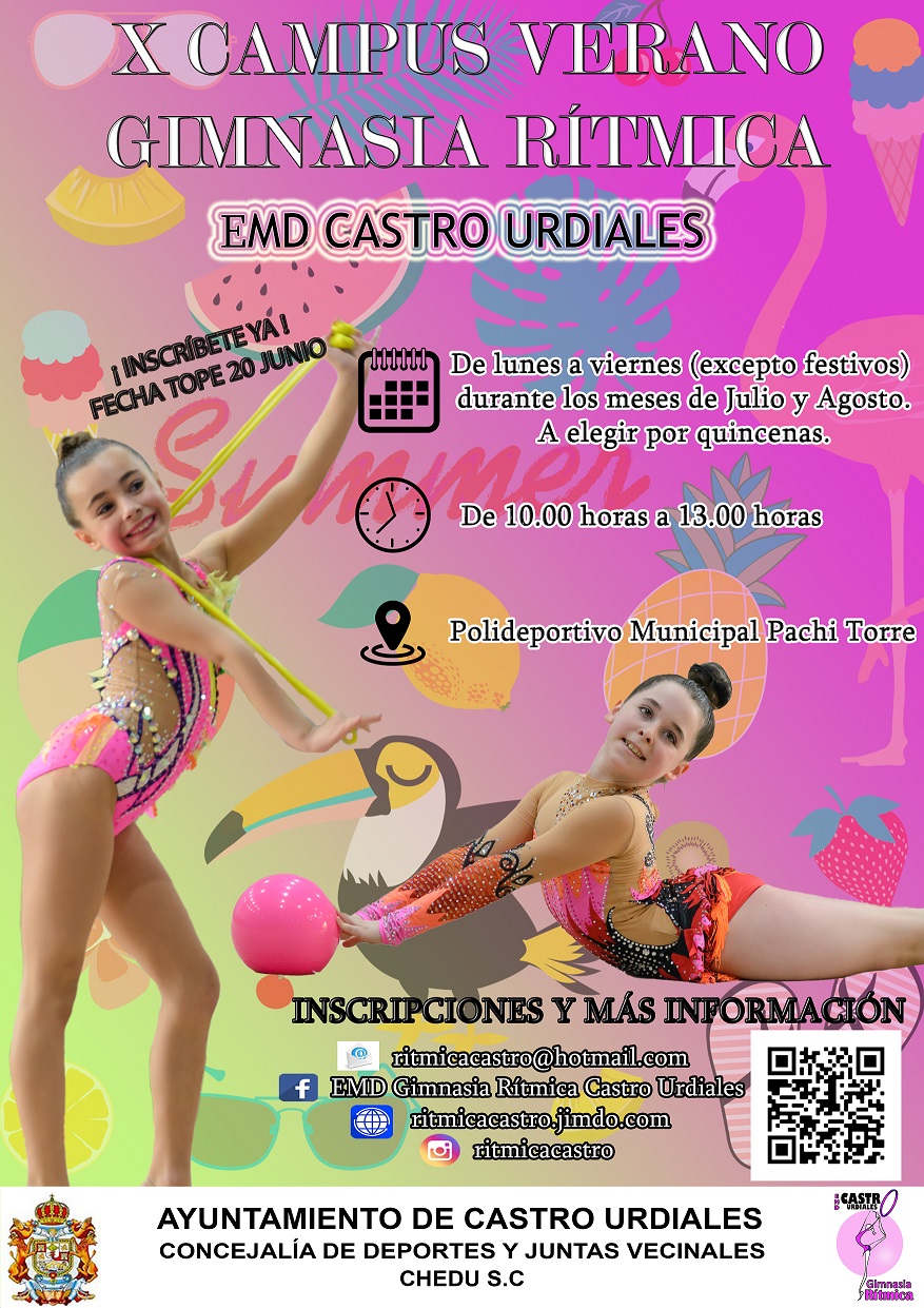 X Campus Verano  Gimnasia Rítmica. EMD  Castro-Urdiales
